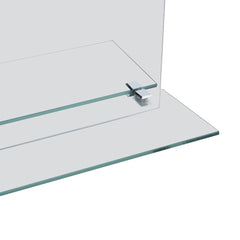 vidaXL Wall Mirror | Clear | Toughened glass | 40x60 cm | Wall mounting 4