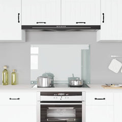 vidaXL Kitchen Backsplash Transparent 90 x 60 cm Tempered Glass 1