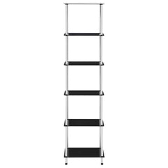 vidaXL Shelf | Black | Tempered glass | Medium | Shelf | Square | Contemporary 2