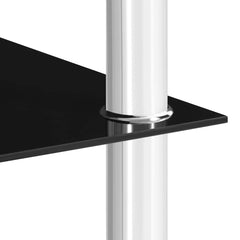 vidaXL Side Table | Black | Tempered glass | Medium | Modern | Side Table 4