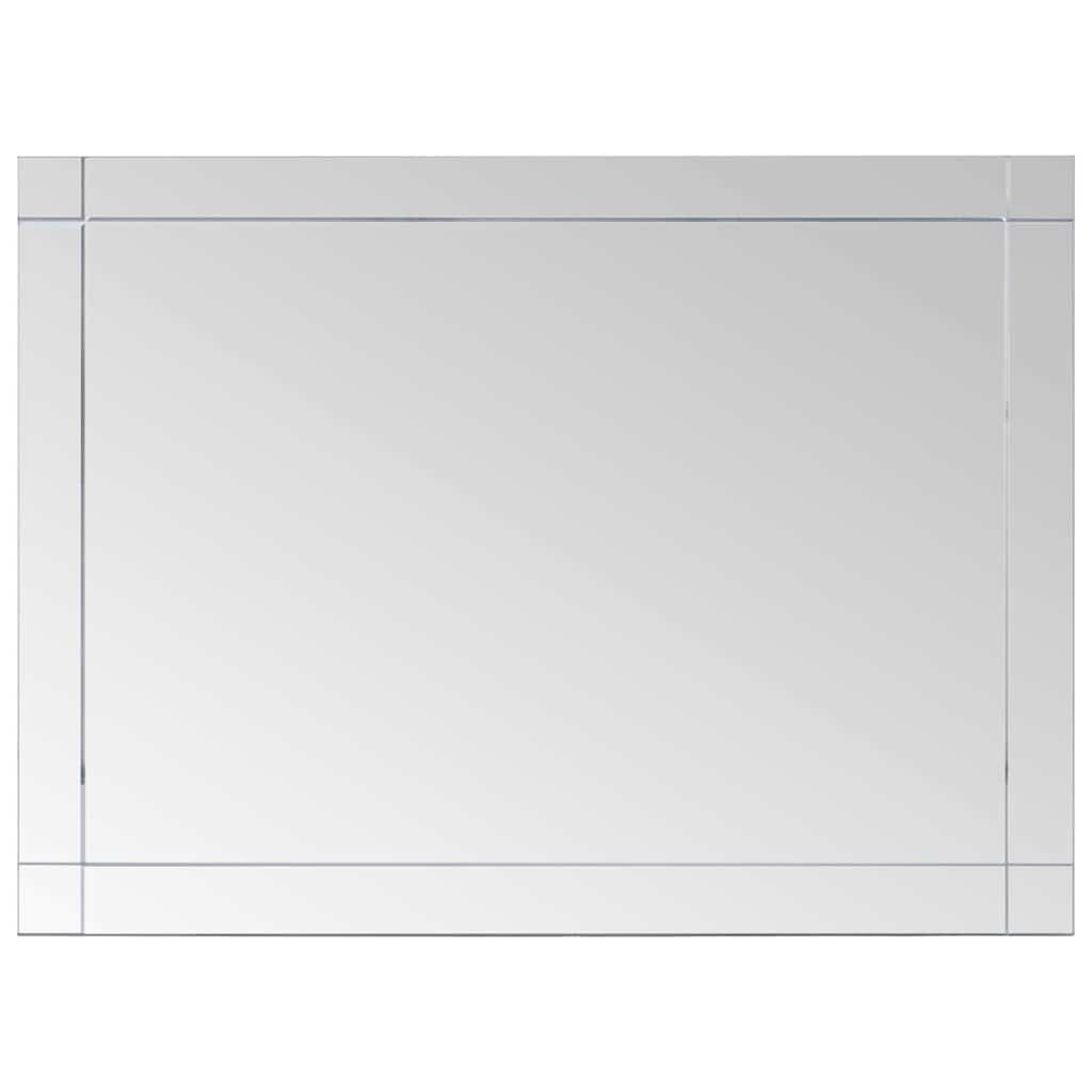 vidaXL Wall Mirror | Transparent | Glass | Medium | Mirror | Wall Mirror 2