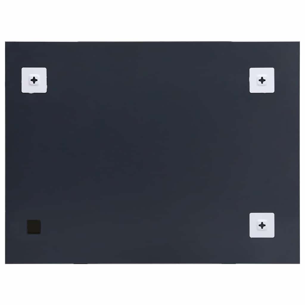 vidaXL Wall Mirror | Transparent | Glass | Medium | Decorative Inlays 4