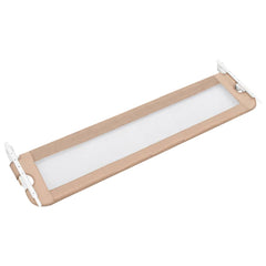 vidaXL Toddler Safety Bed Rail Taupe 150x42 cm Polyester 4