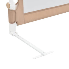 vidaXL Toddler Safety Bed Rail Taupe 150x42 cm Polyester 6