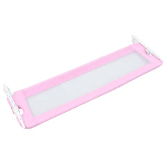 vidaXL Toddler Safety Bed Rail Pink 120x42 cm Polyester 4