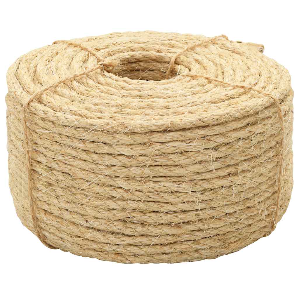 vidaXL Rope 100% Sisal 10 mm 100 m 1