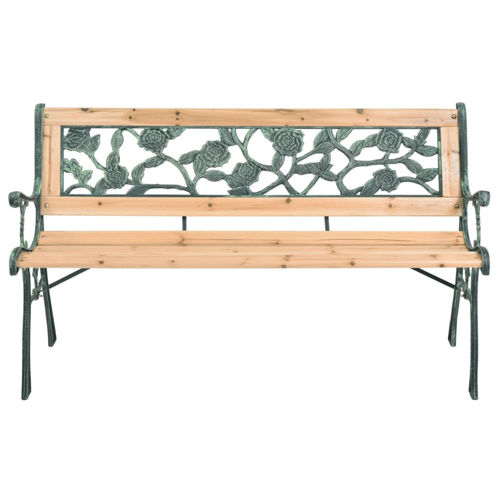 40261 vidaXL Garden Bench 122 cm Wood 2