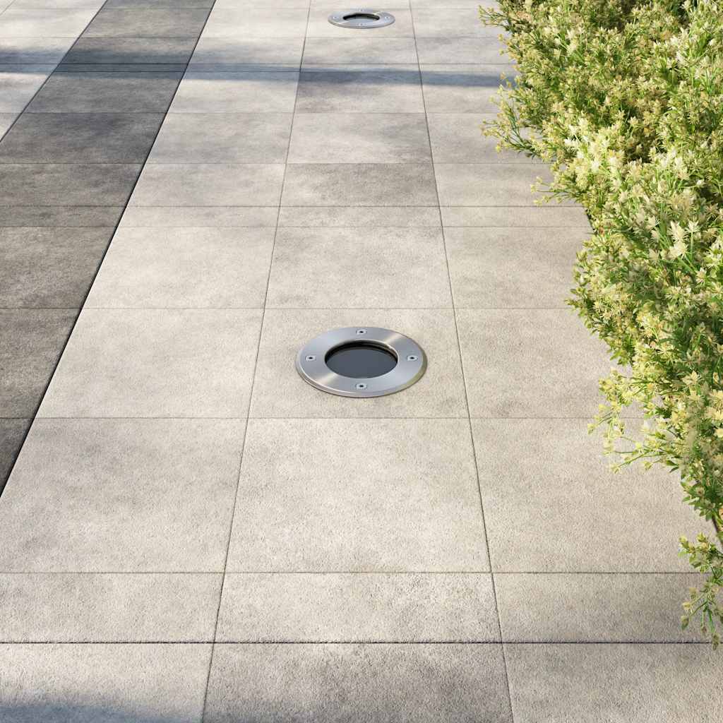 40393 vidaXL Outdoor Ground Lights 3 pcs Round 1