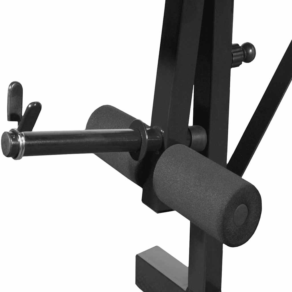 90138 vidaXL Weight Bench Black 3