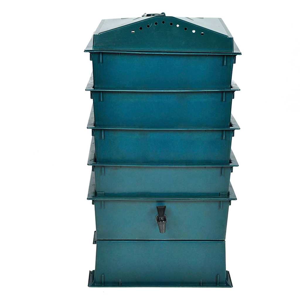 vidaXL 4-Tray Worm Factory 42x42x60 cm 2