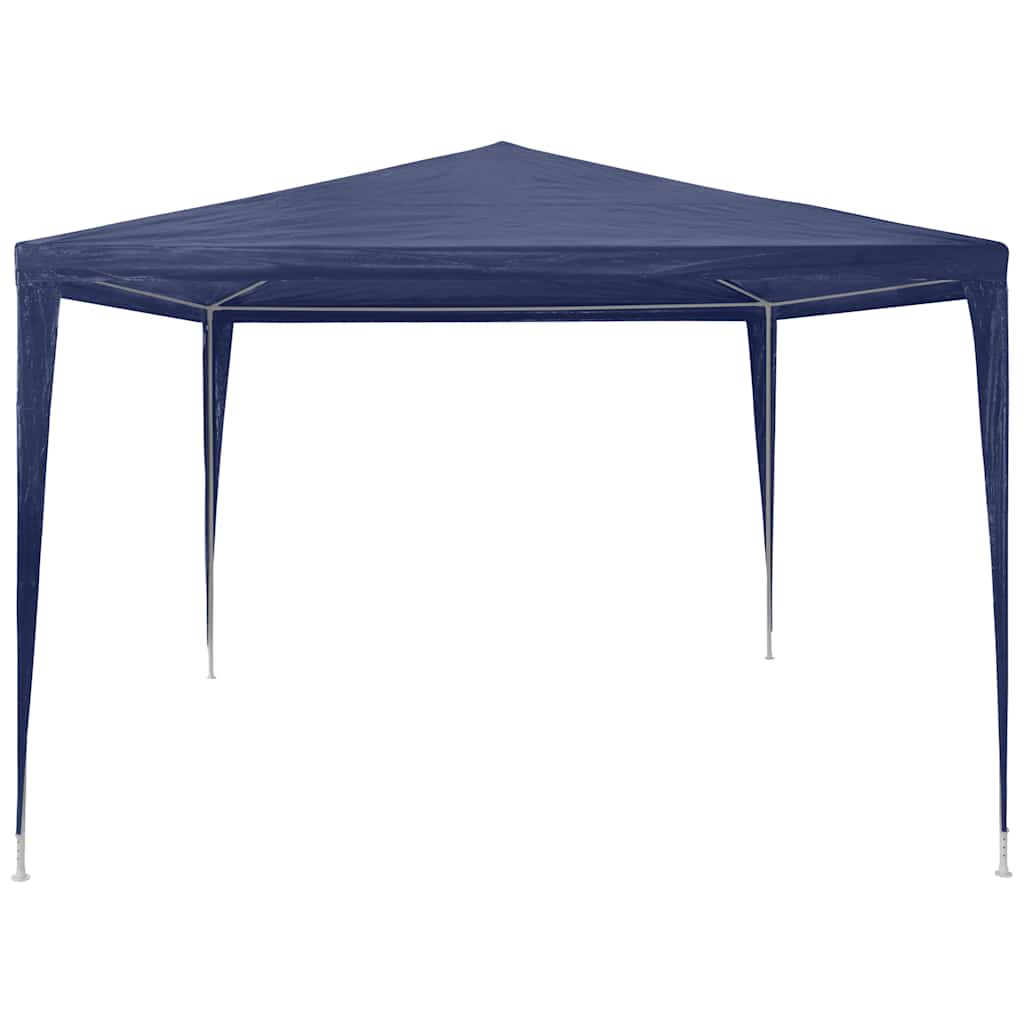 vidaXL Gazebo | Blue | Polyethylene, Steel | Large |  Foldable  | Gazebo 3