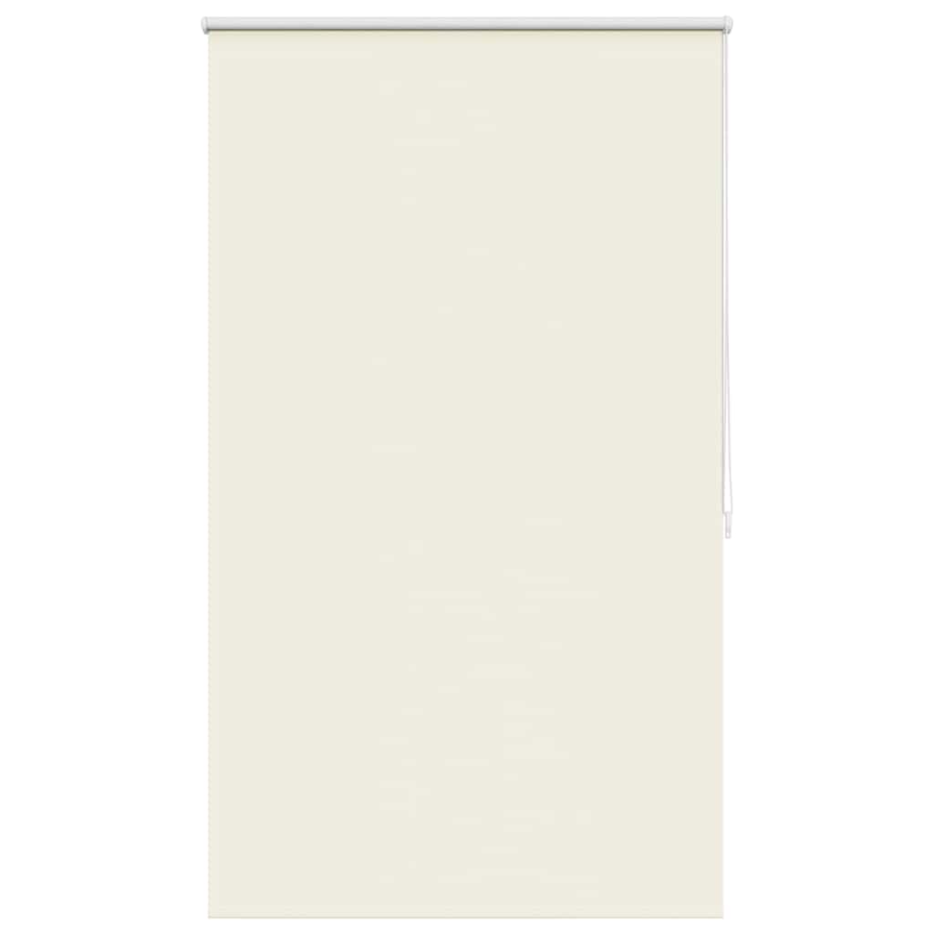vidaXL Roller blind blackout 124.4x175 cm Fabric Width 120 cm off white 2