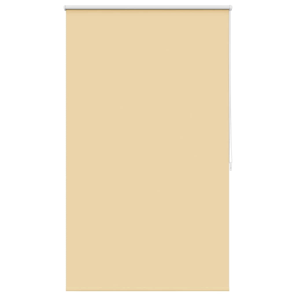 vidaXL Roller blind blackout 124.4x175 cm Fabric Width 120 cm beige 2