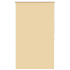 vidaXL Roller blind blackout 124.4x175 cm Fabric Width 120 cm beige 2