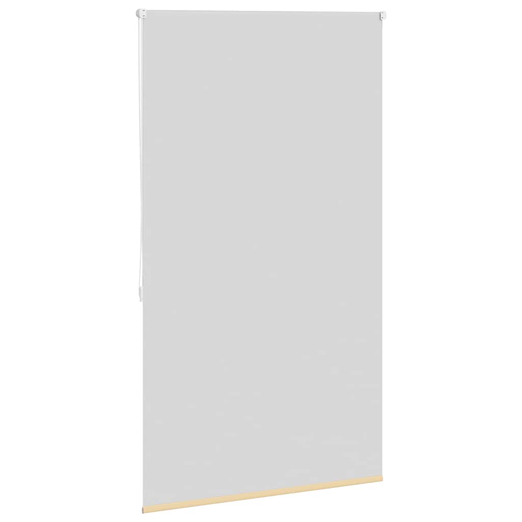 vidaXL Roller blind blackout 124.4x175 cm Fabric Width 120 cm beige 4