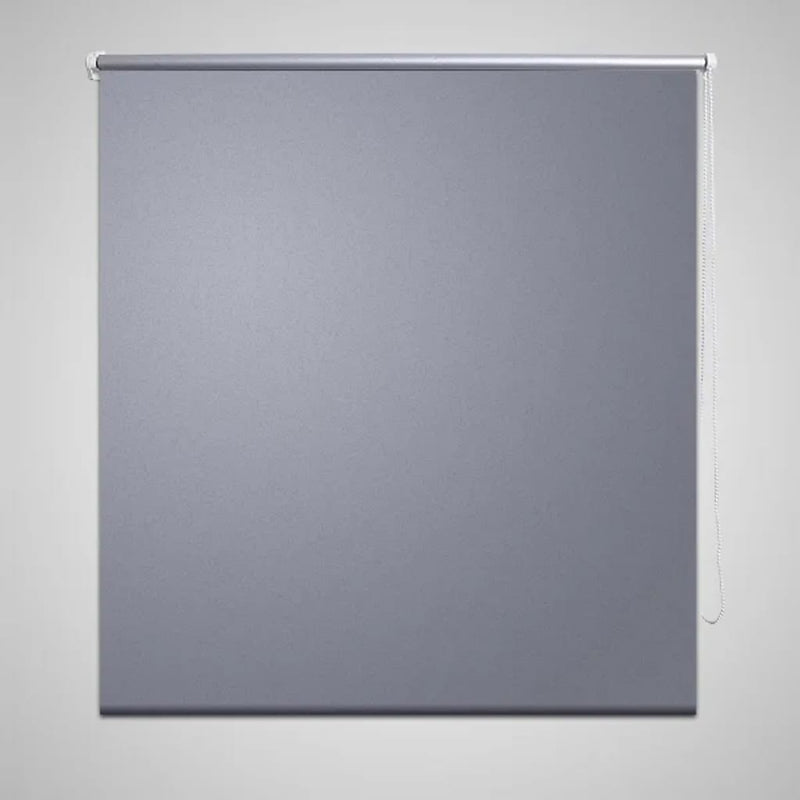 Roller Blind Blackout 100 x 230 cm Grey