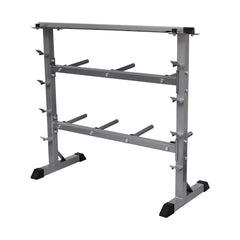 vidaXL Dumbbell barbell rack 3