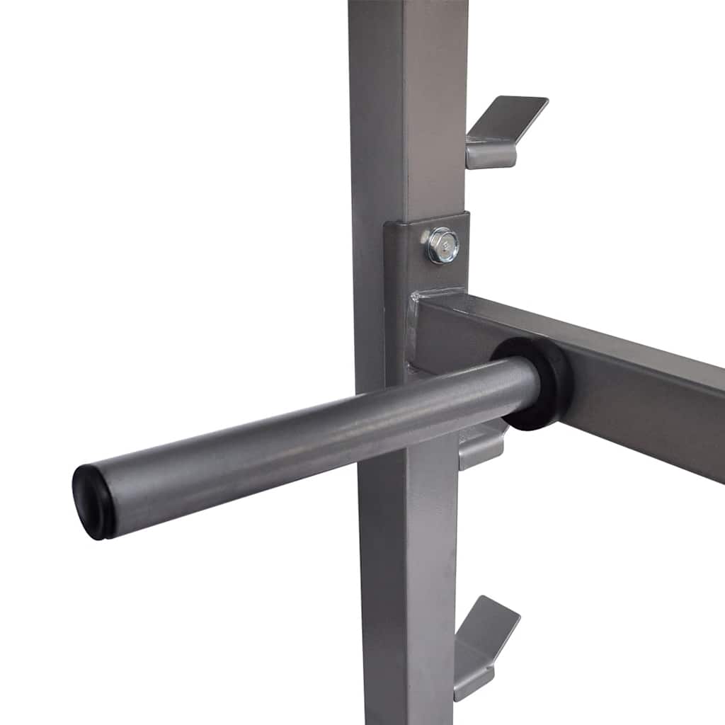 vidaXL Dumbbell barbell rack 4