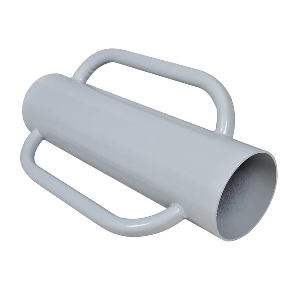 140317 vidaXL Fence Post Driver With Handles Steel 1