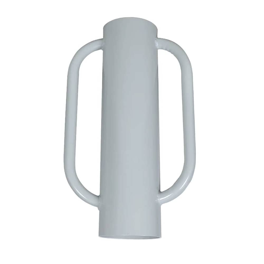 140317 vidaXL Fence Post Driver With Handles Steel 2