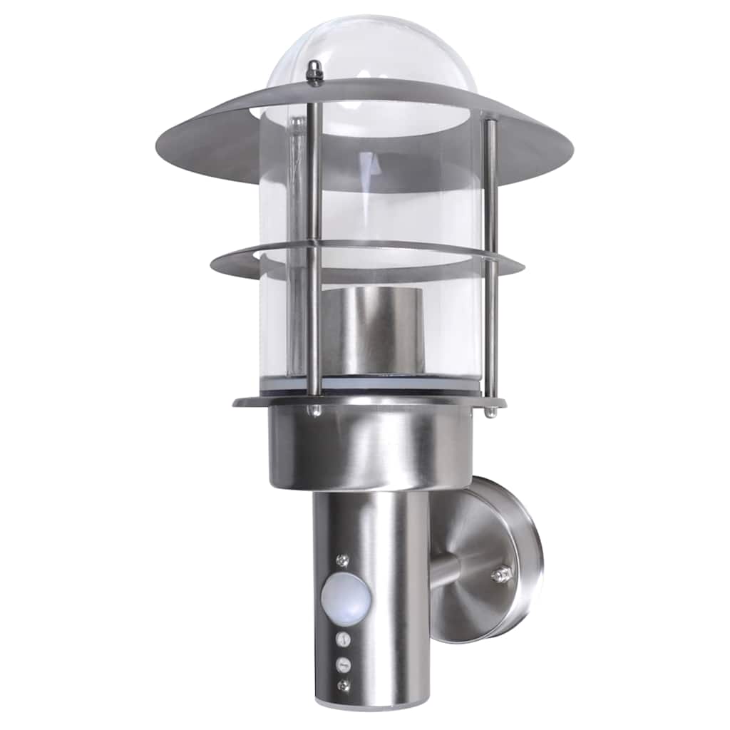 vidaXL Garden Light | Stainless Steel | Stainless Steel and Glass | Standard 2