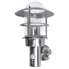 vidaXL Garden Light | Stainless Steel | Stainless Steel and Glass | Standard 2