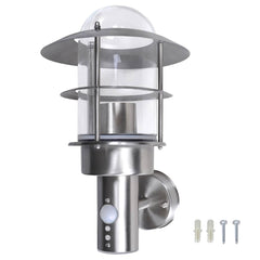 vidaXL Garden Light | Stainless Steel | Stainless Steel and Glass | Standard 3