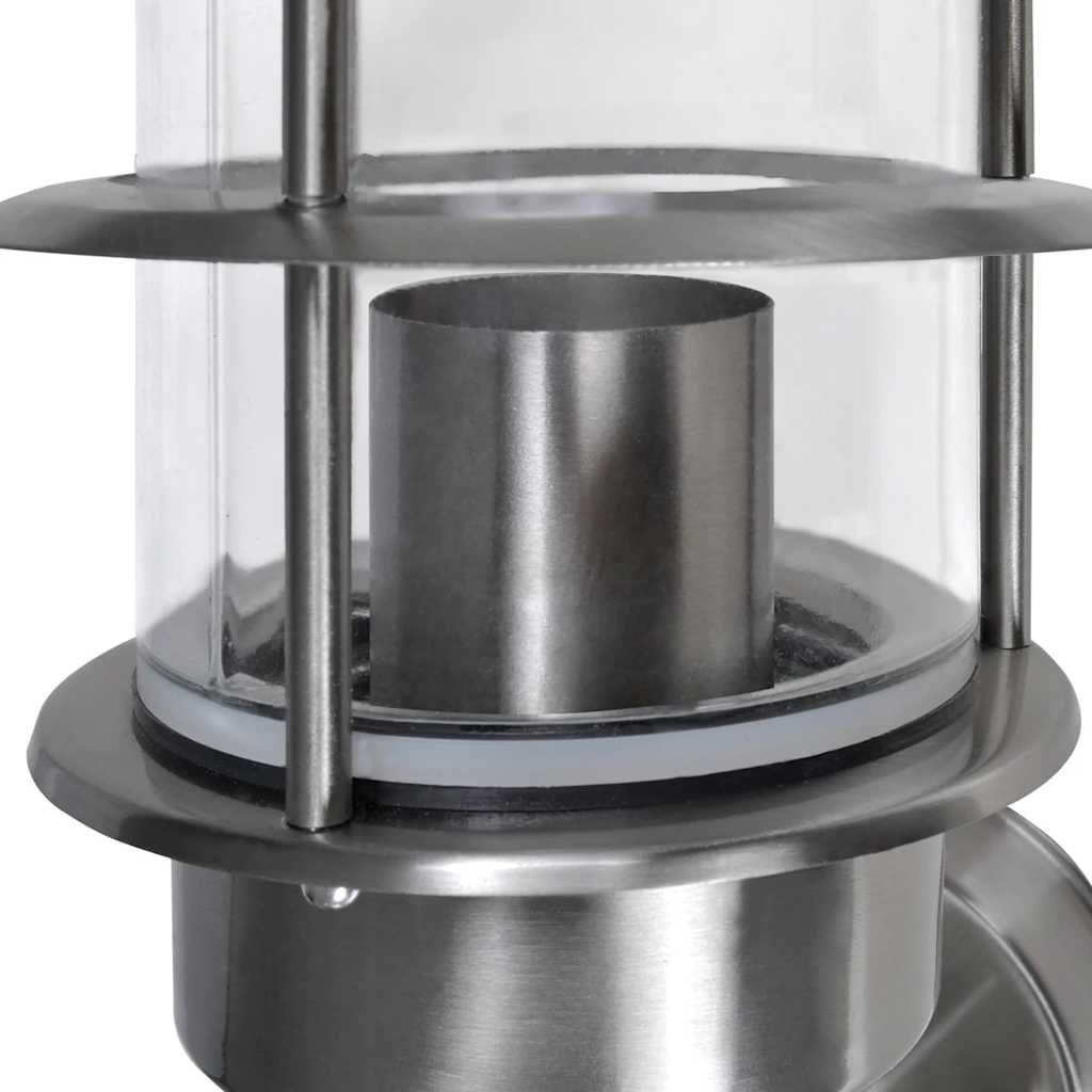 vidaXL Garden Light | Stainless Steel | Stainless Steel and Glass | Standard 4