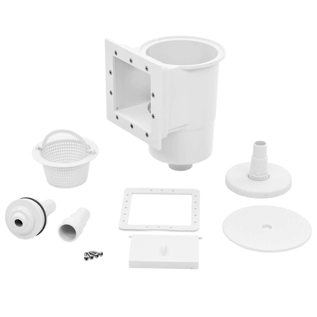 vidaXL Pool Accessory | White | ABS | Standard | Durable | Pool Skimmer 1