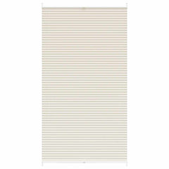 vidaXL Plisse Blind 100x200cm Cream 2