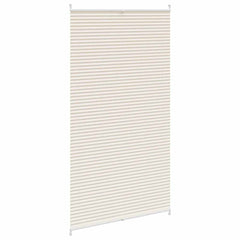 vidaXL Plisse Blind 100x200cm Cream 3