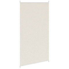 vidaXL Plisse Blind 100x200cm Cream 4