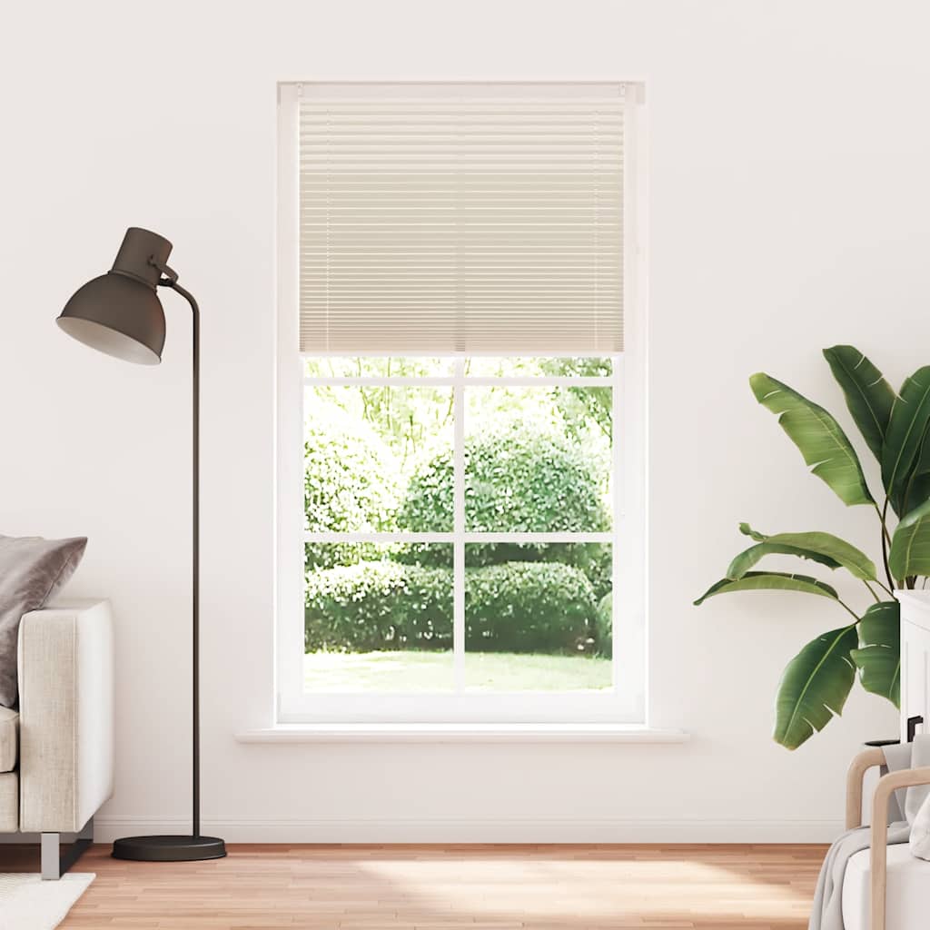 vidaXL Plisse Blind 100x200cm Cream 1
