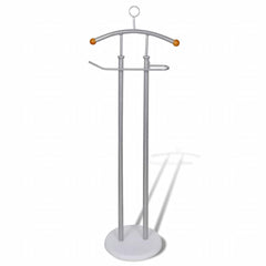 vidaXL Valet Stand | Silver grey | Heavy duty iron frame | 43x28x113 cm 1