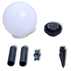 40864 vidaXL Outdoor Pathway Lamps 3 pcs LED 20 cm with Ground Spike 6