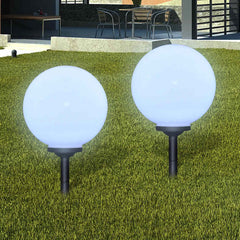 vidaXL Outdoor Pathway Lamps LED with Ground Spike