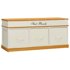 240803 Storage Bench Shoe Cabinet Entryway Bench 1