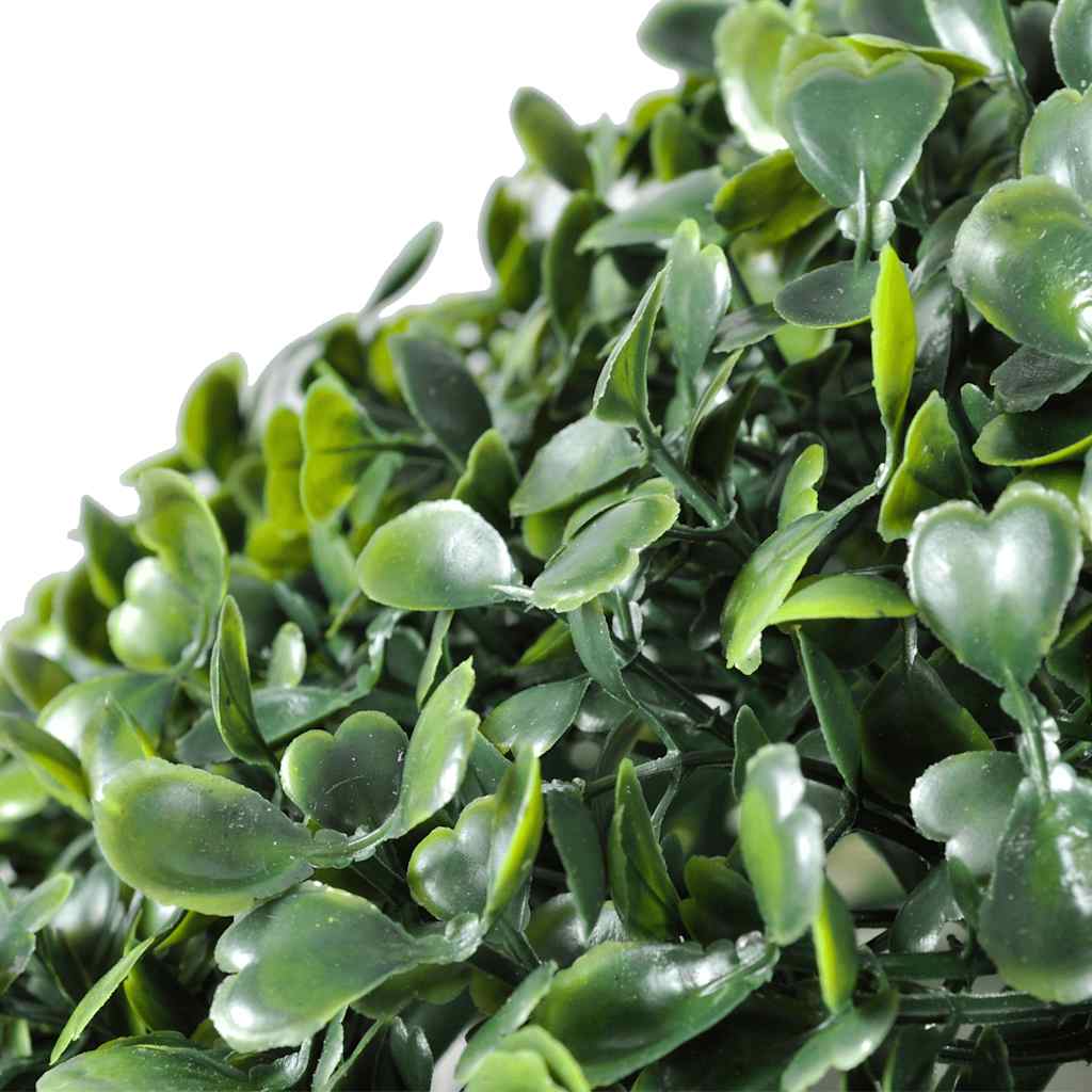 vidaXL Boxwood Ball Artificial Leaf Topiary Ball 27 cm 2 pcs 3