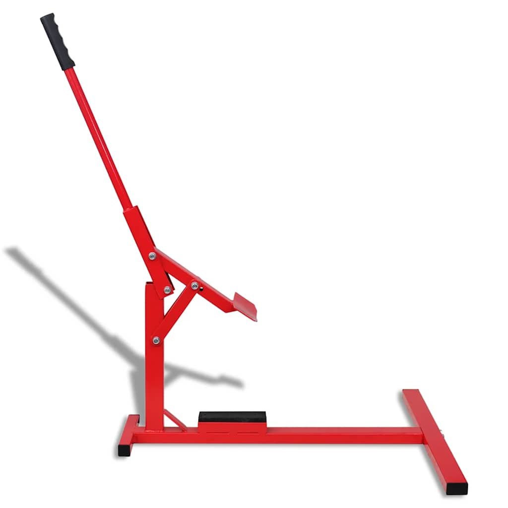 vidaXL Professional Motorcycle Tire Changer Red 2