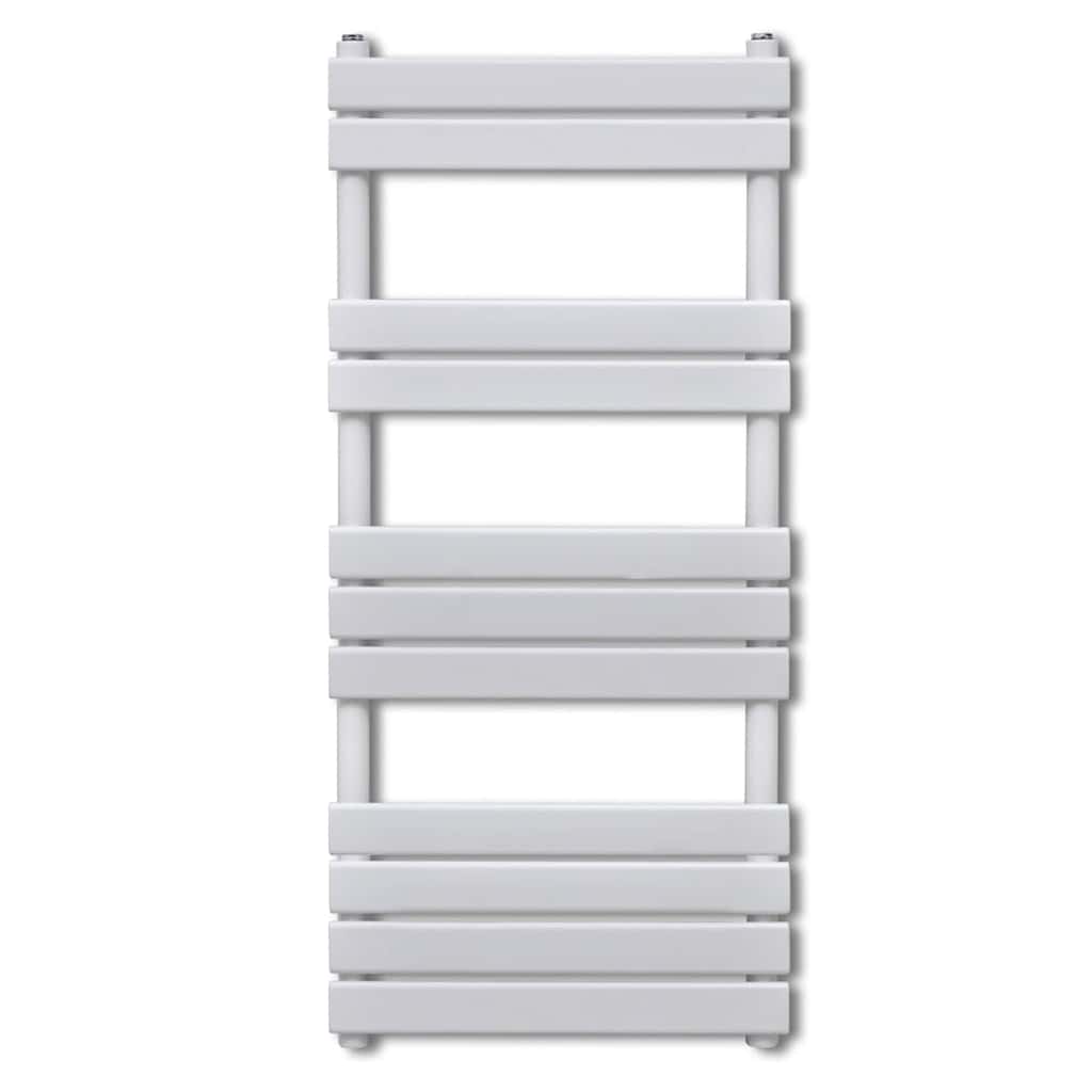 vidaXL Bathroom Central Heating Towel Rail Radiator Straight 600 x 1200 mm 2