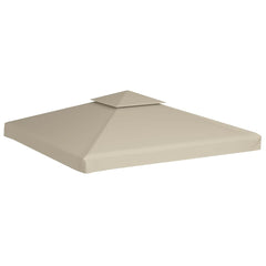 vidaXL Gazebo Cover Canopy Replacement 310 g / m² Beige 3 x 3 m 2