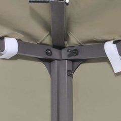 vidaXL Gazebo Cover Canopy Replacement 310 g / m² Beige 3 x 3 m 4
