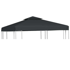 vidaXL Gazebo Cover Canopy Replacement 310 g / m² Dark Grey 3 x 3 m 1