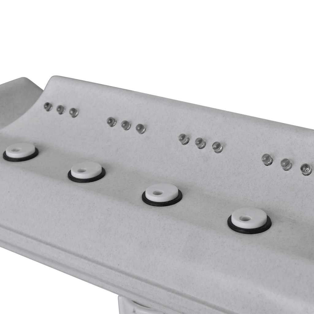 vidaXL Cascade Waterfall Swimming Pool Fountain with LED Lights 3