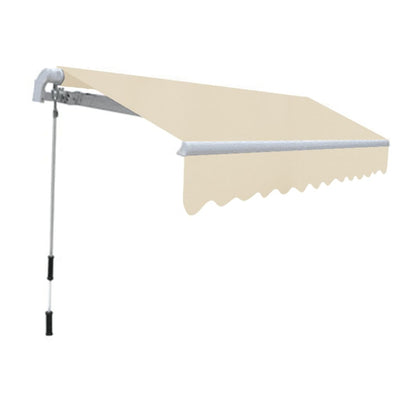 Awning Top Sunshade Canvas Cream 6 x 3 m