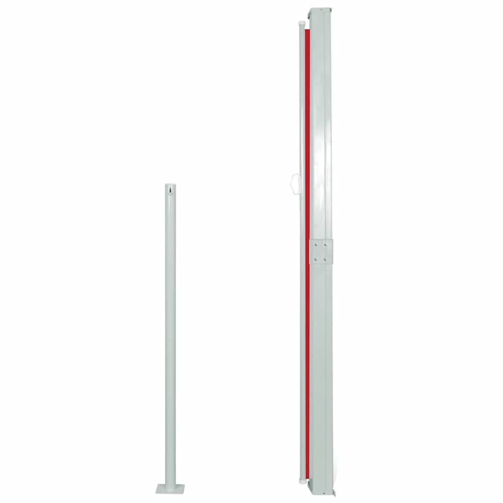 Patio Terrace Side Awning 160 x 300 cm Red 4