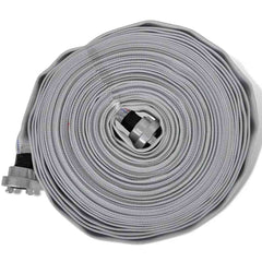 vidaXL Fire Hose Flat Hose 20 m with D-Storz Couplings 1 Inch 2