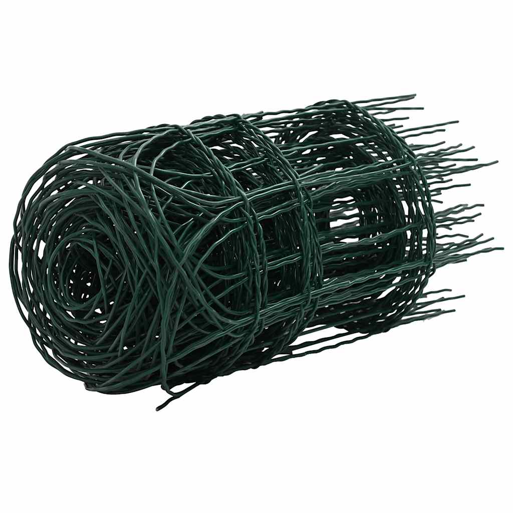 vidaXL Garden Border Fence Powder-coated Iron 25x0.4 m 3