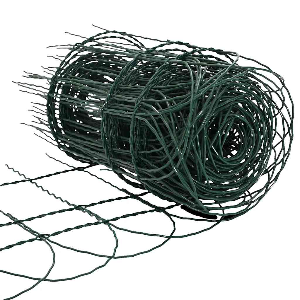 vidaXL Garden Border Fence Powder-coated Iron 25x0.4 m 5
