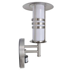 vidaXL Wall Lamp Stainless Steel Pagoda Shape with Sensor 3